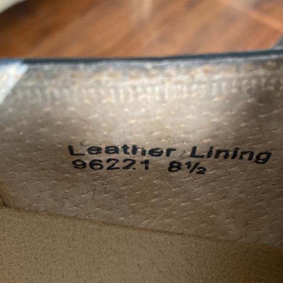 NWT Mens formal slip on leather lining black dress shoes #96221 - Picture 10 of 11